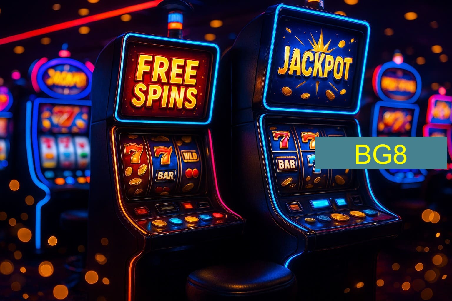 Diversos jogos de caça-níqueis